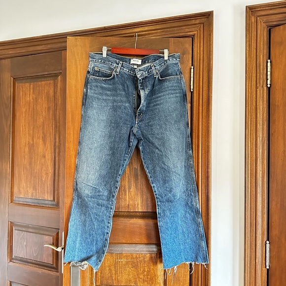 Agolde Pinch Waist High Rise Kick Jeans - Picture 3 of 5